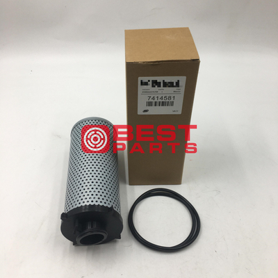Skid Loader Hydraulic Oil Filter With O-rings 7414581 For S5550 S590
