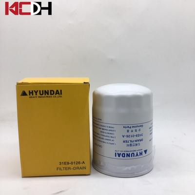 Hyundai Excavator Parts Hydraulic Line Filter Element Oil Filter 31e9-0126
