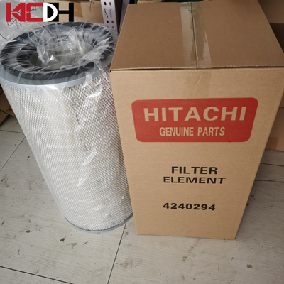 ISO Hitachi P127308 4240294 Excavator Air Filter