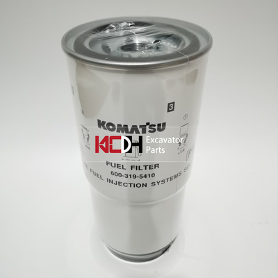 Excavator Engine Parts 600-319-5410 Diesel Fuel Filter For Komatsu