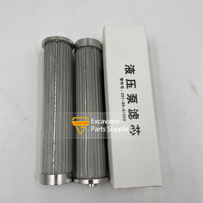 207-60-61250 Excavator Hydraulic Pump Filter For Komatsu PC360 400-7