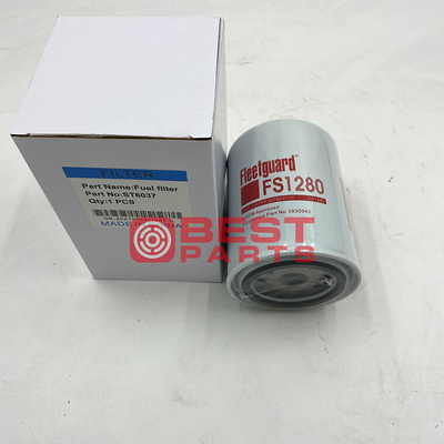 Excavator Parts Fuel Water Separator Filter ST6037 FS1280 For Fleetguard Dongfeng Cummins