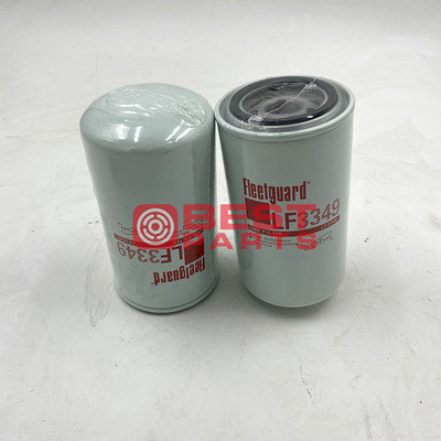 Excavator Engine Spare Parts Lube Spin - On Fleetguard Oil Filter Element OP592-2 LF3349 For Dongfeng Cummins Engine