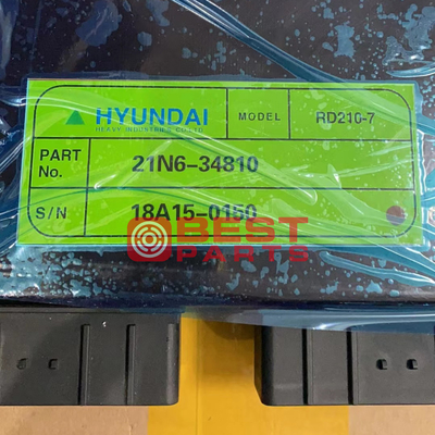 Construction Machinery Parts Controller Computer Board 21N6-34810 For Hyundai RD210-7