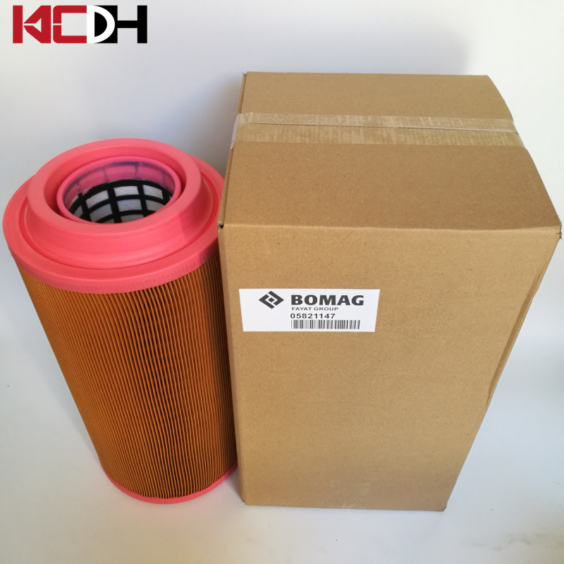 Bomag Roller Parts 05821147 16.9 In Excavator Air Filter