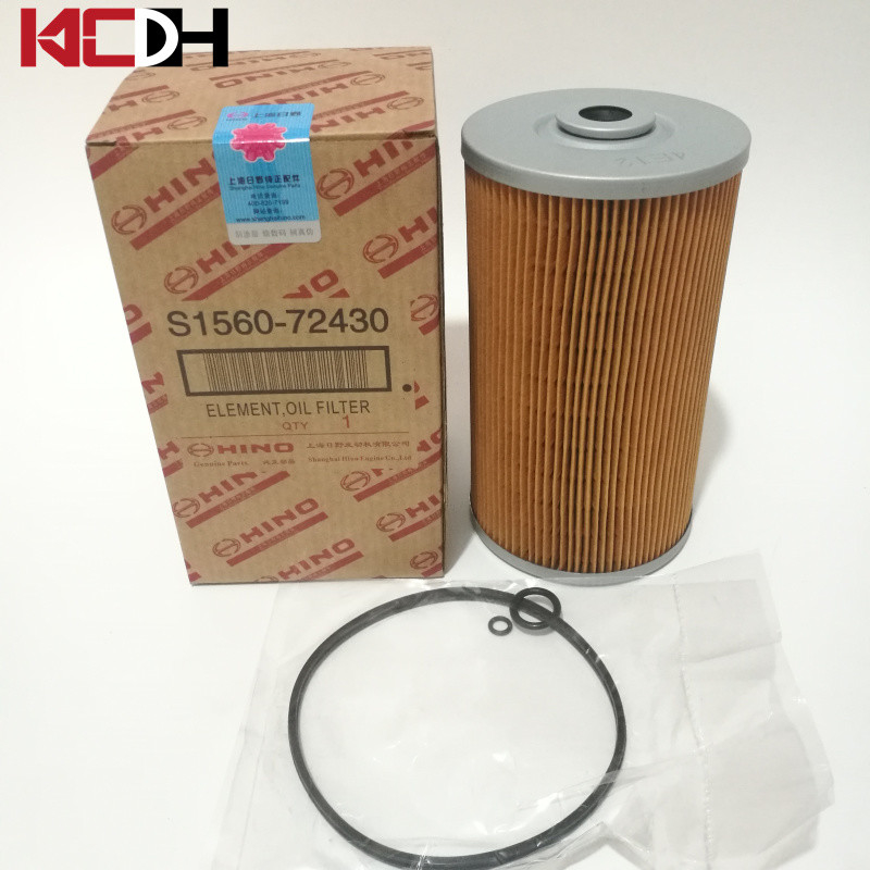Hino P11C Mixer Truck Spare Parts Oil Filter Element S1560-72430