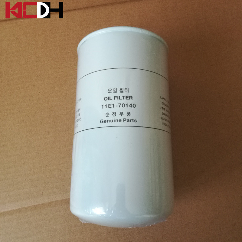 Hyundai R180LC-3 R210LC-7 Excavator Diesel Engine Parts Oil Filter 11E1-70140