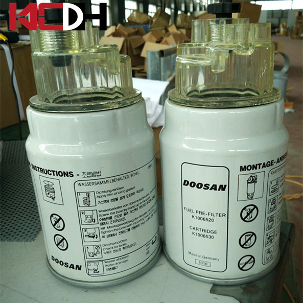 Doosan Excavator Engine Parts Fuel Water Separator Filter Element K1006530