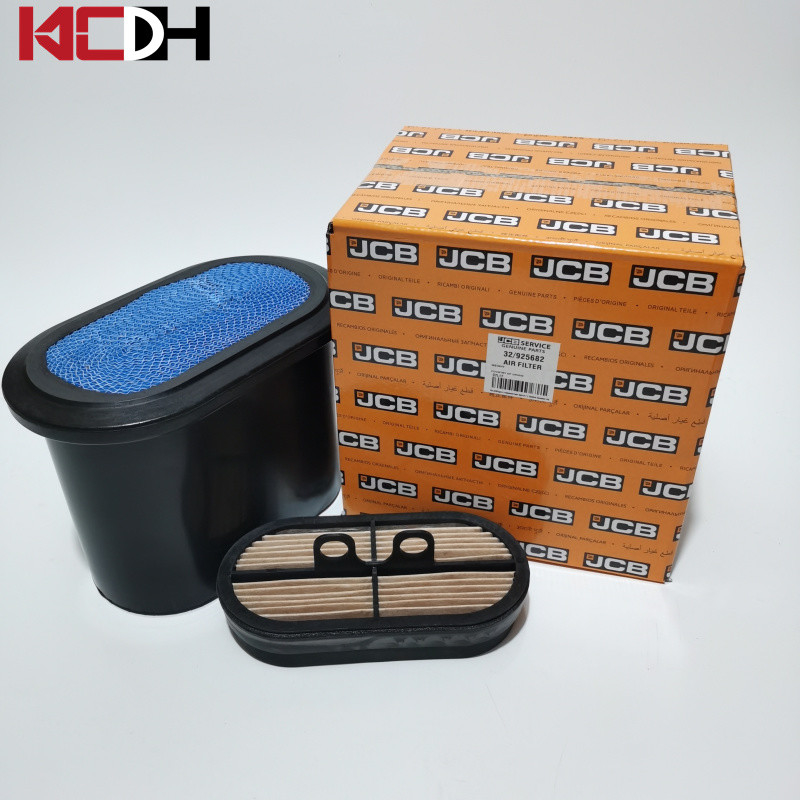 Excavator Engine Spare Parts Air Filter Element 925682 925683 for Jcb p608533 32  Air Filter