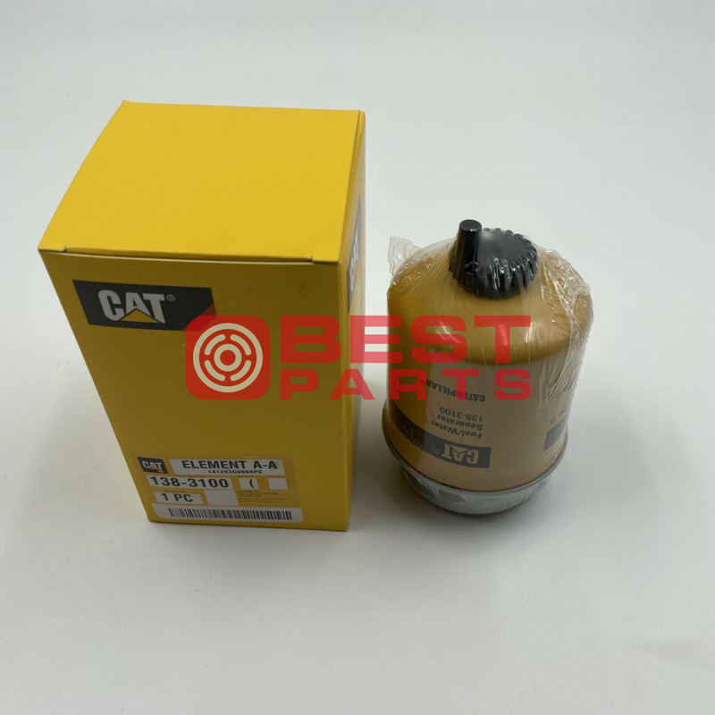 Factory Construction Filter Plastic  CAT Petrol Fuel Filter 138-3100 FOR CAT 312 320B/C