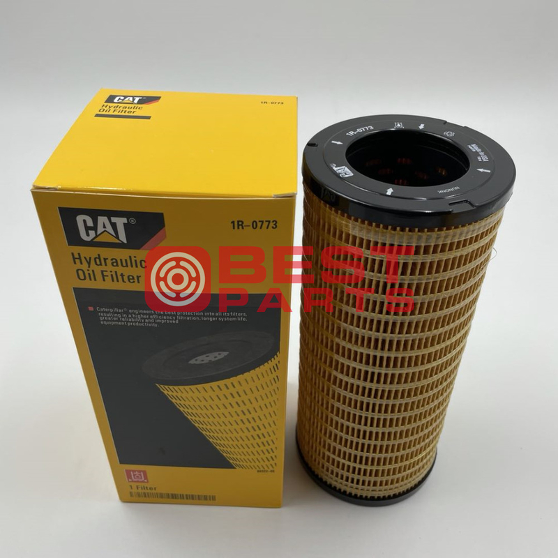 Construction Excavator Engine Parts Hydraulic Oil Filter 1R-0773 FOR 