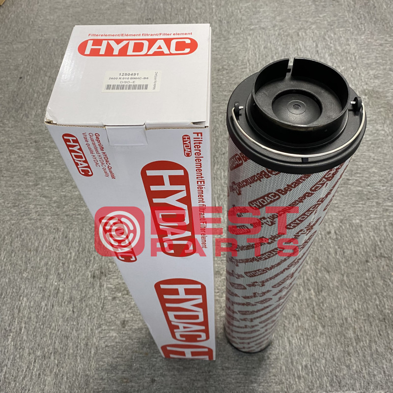 Excavator Engine Parts HYDAC Hydraulic Oil Return Filter Element 2600 R 010 BNHC-B6