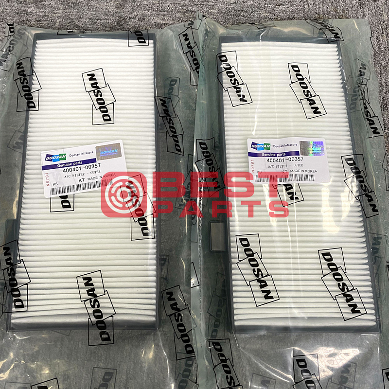 Diesel Engine Spare Parts Air Condition Filter 400401-00357 For Doosan Daewoo DX210W-9C