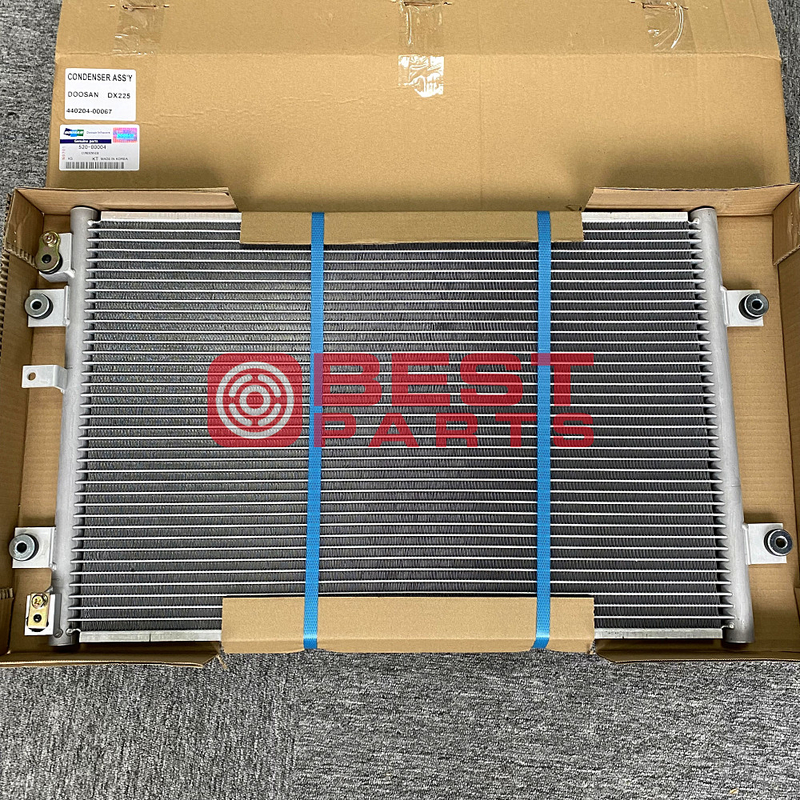 Air Conditioning Condenser Excavator Engine Parts 520-00004 For Doosan Escavadeira DX140 180 210